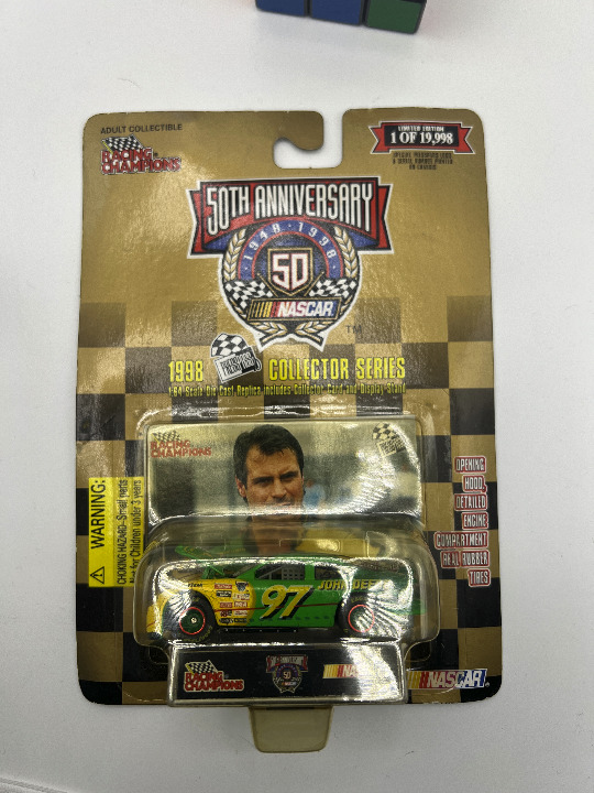 JEFF BURTON~1999 RACING CHAMPIONS "PRESS PASS" 1:64 DIECAST STOCK CAR~1:19,999 JEFF BURTON~1999 RACING CHAMPIONS "PRESS PASS" 1:64 DIECAST STOCK CAR~1:19,999